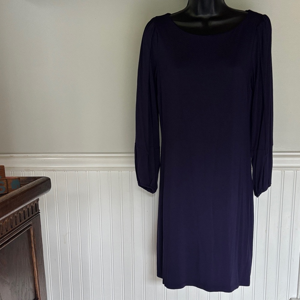 Cynthia Rowley purple Long Sleeve Dress size Medium